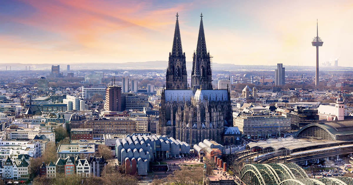 Köln aus der Luft