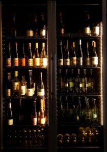 Gekühlte Weine und Champagner